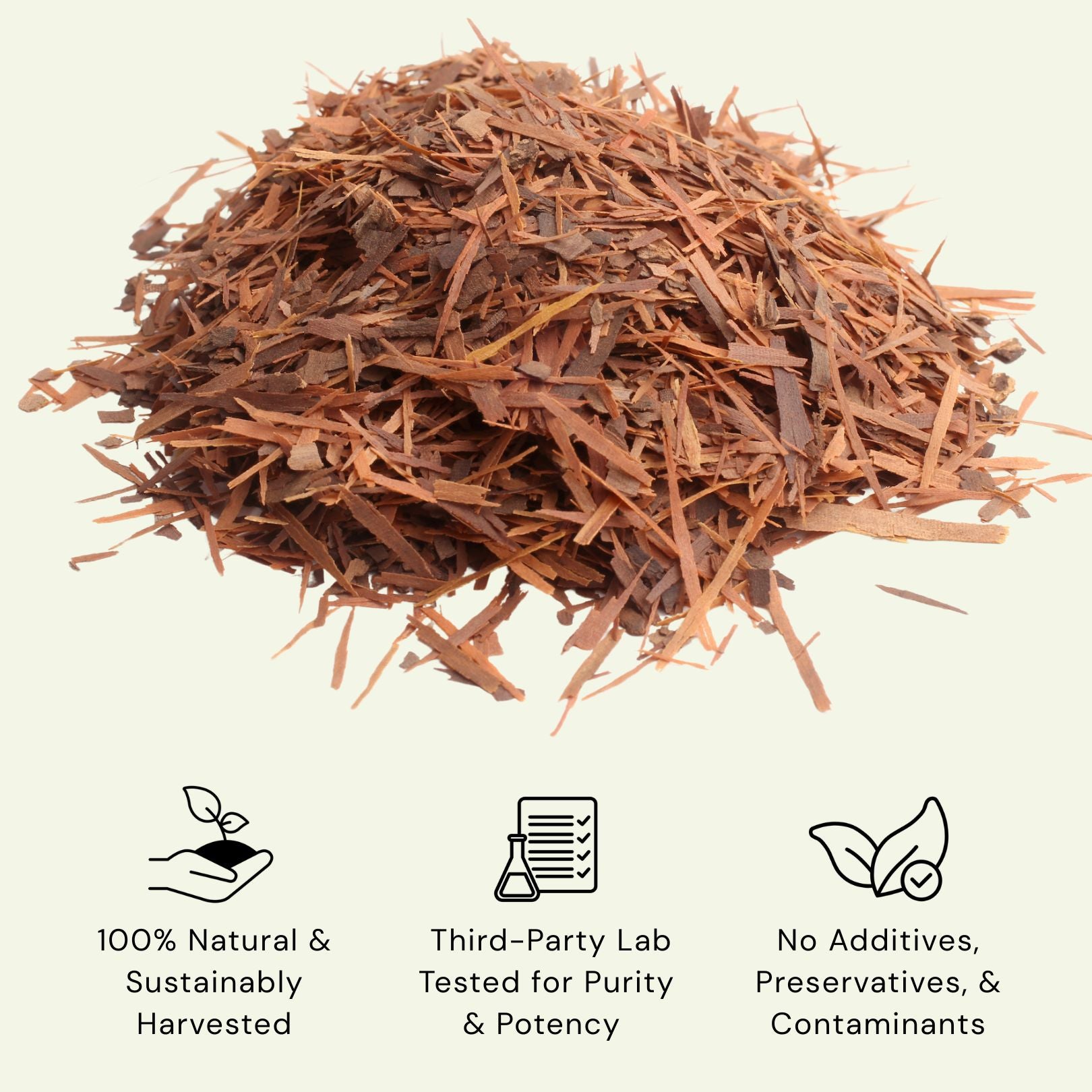 Taheebo Tea - Natural Pau D'Arco Inner Bark - 1 lb