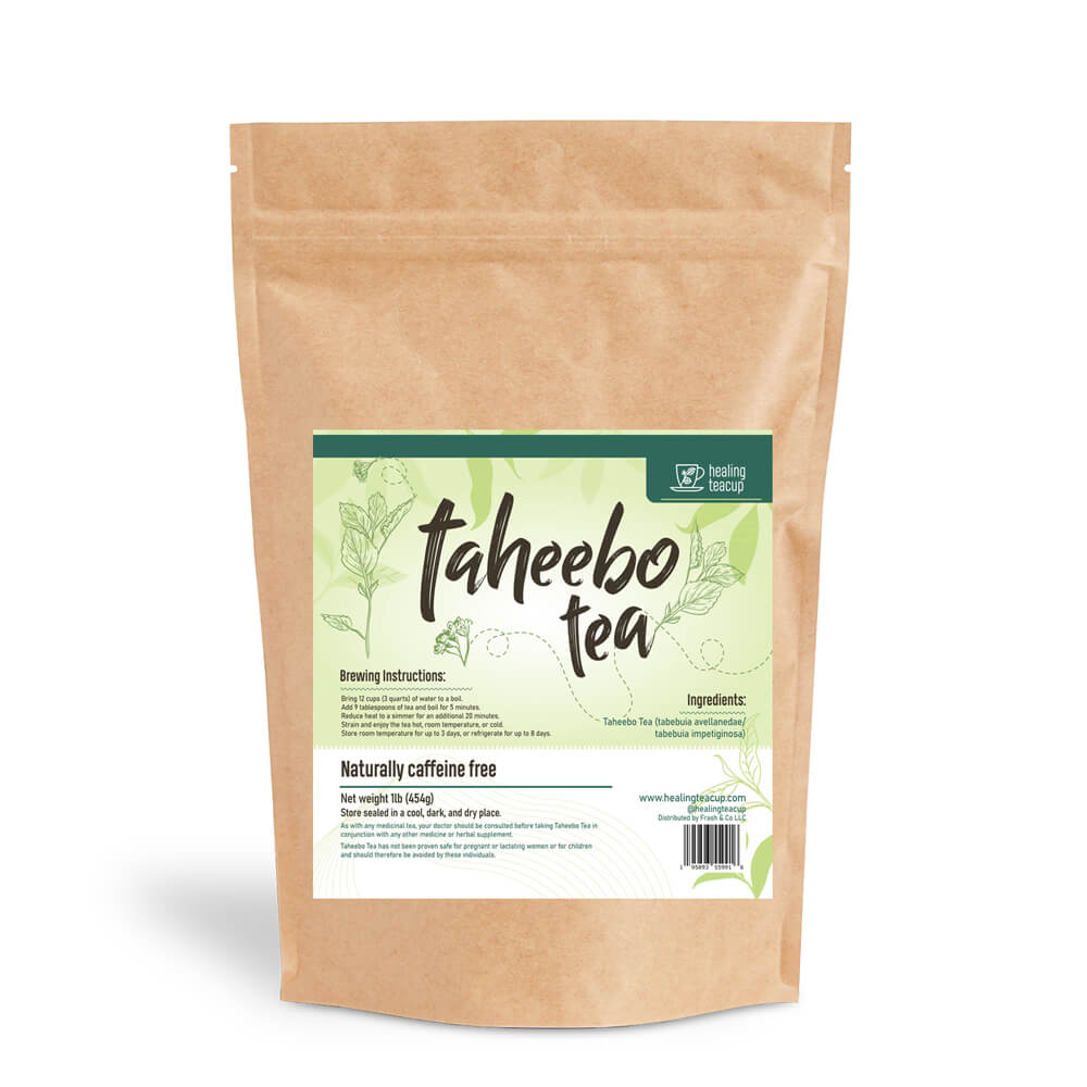 Taheebo Tea - Natural Pau D'Arco Inner Bark Resealable Pouch